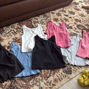 perfectwhitetee Women's Tank Tops - Black, White, Pink, Blue, Gray